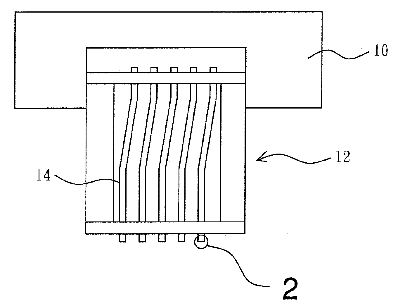 Probe of vertical probe card