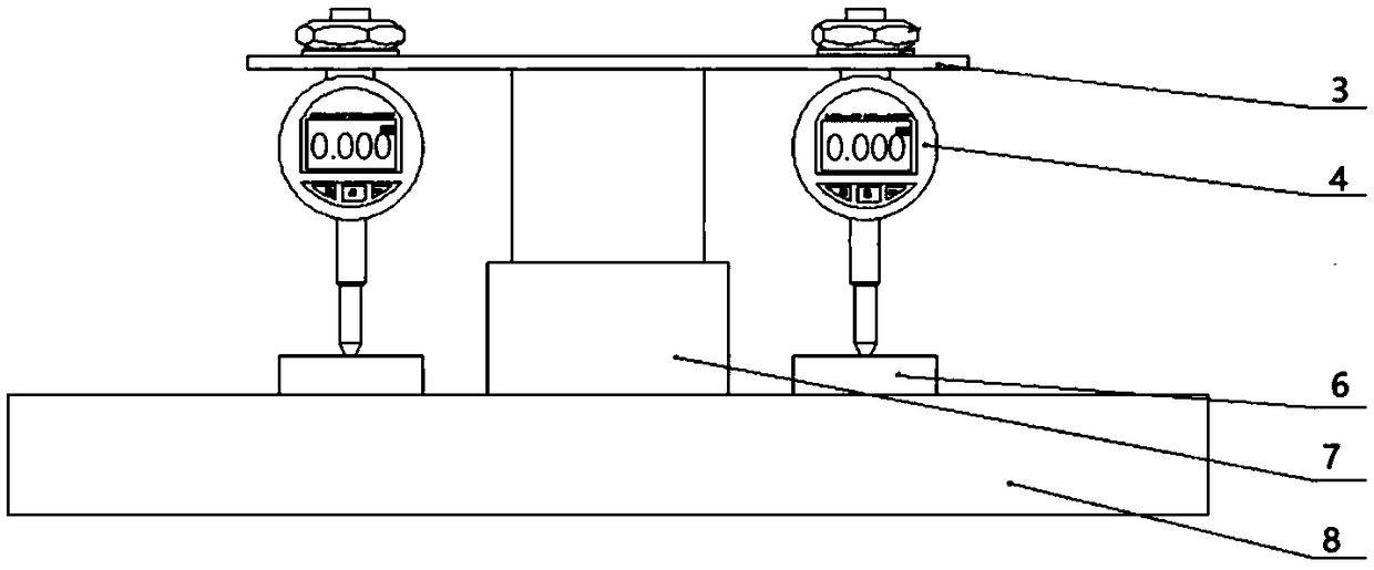 Device and method for measuring elasticity modulus of rubber material