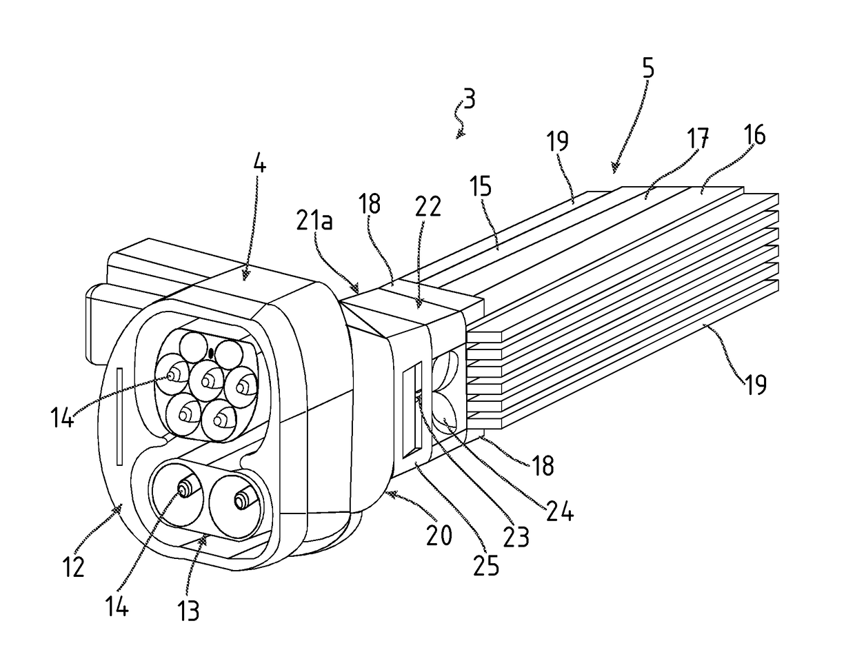 Electrical charging arrangement and motor vehicle