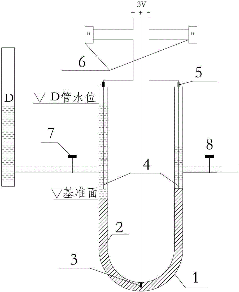 System for realizing automatic-balancing sensing and control of water level of lysimeter