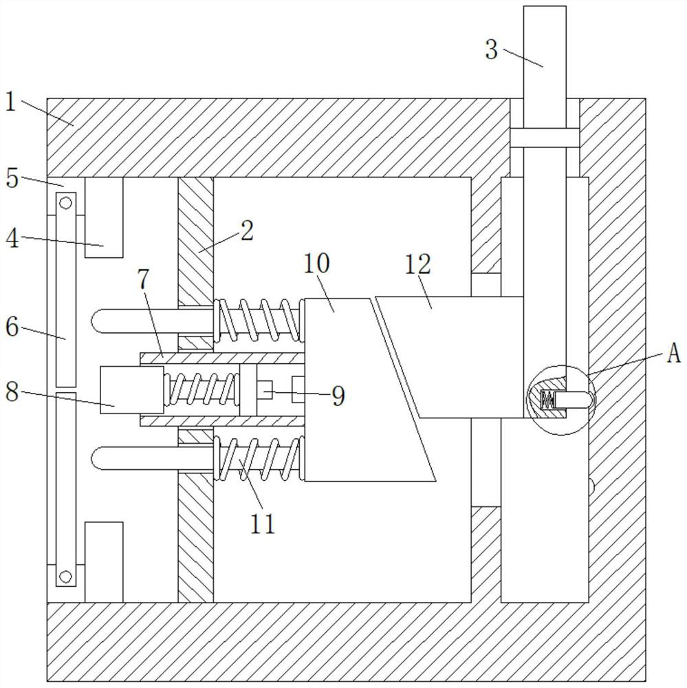 Household elevator with fire alarm function