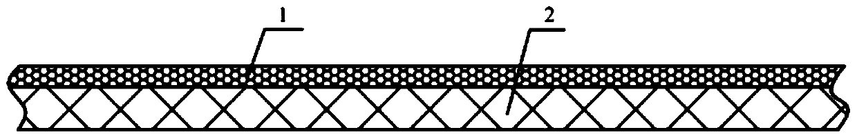 Fe-Al-series metal film and preparation method thereof