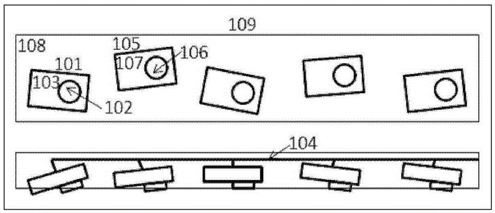 Three-dimensional acquisition and reconstruction system based on mobile sparse camera acquisition array