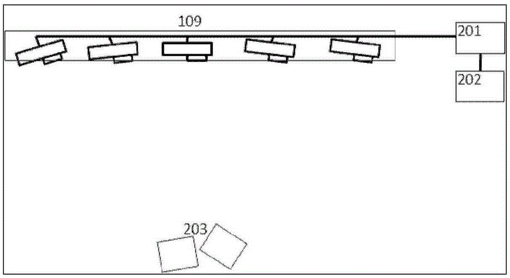 Three-dimensional acquisition and reconstruction system based on mobile sparse camera acquisition array