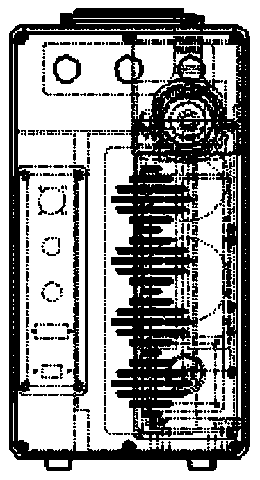 Handheld type laser cleaning machine and contaminant removing method