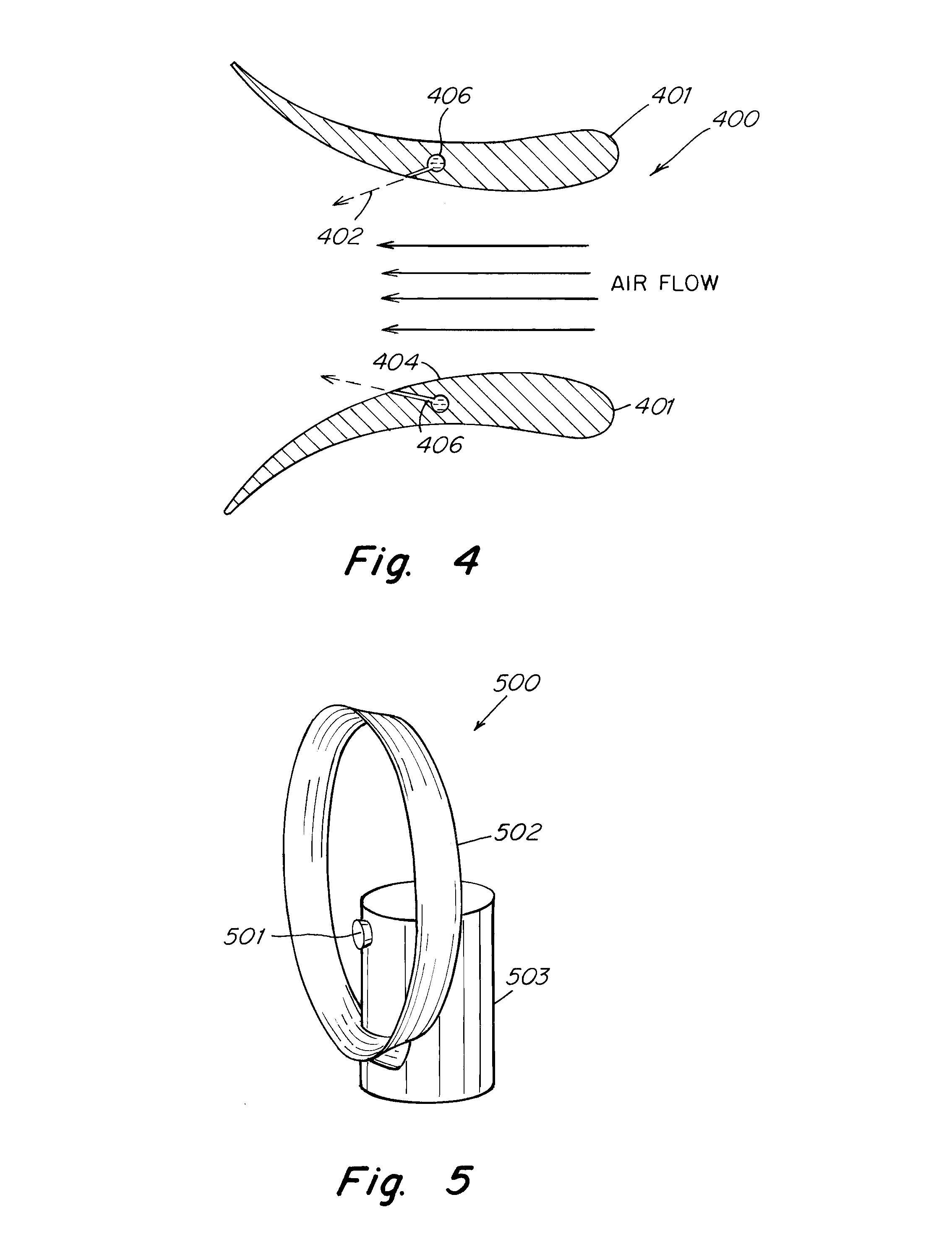 Aerodynamic formula dispersing apparatus