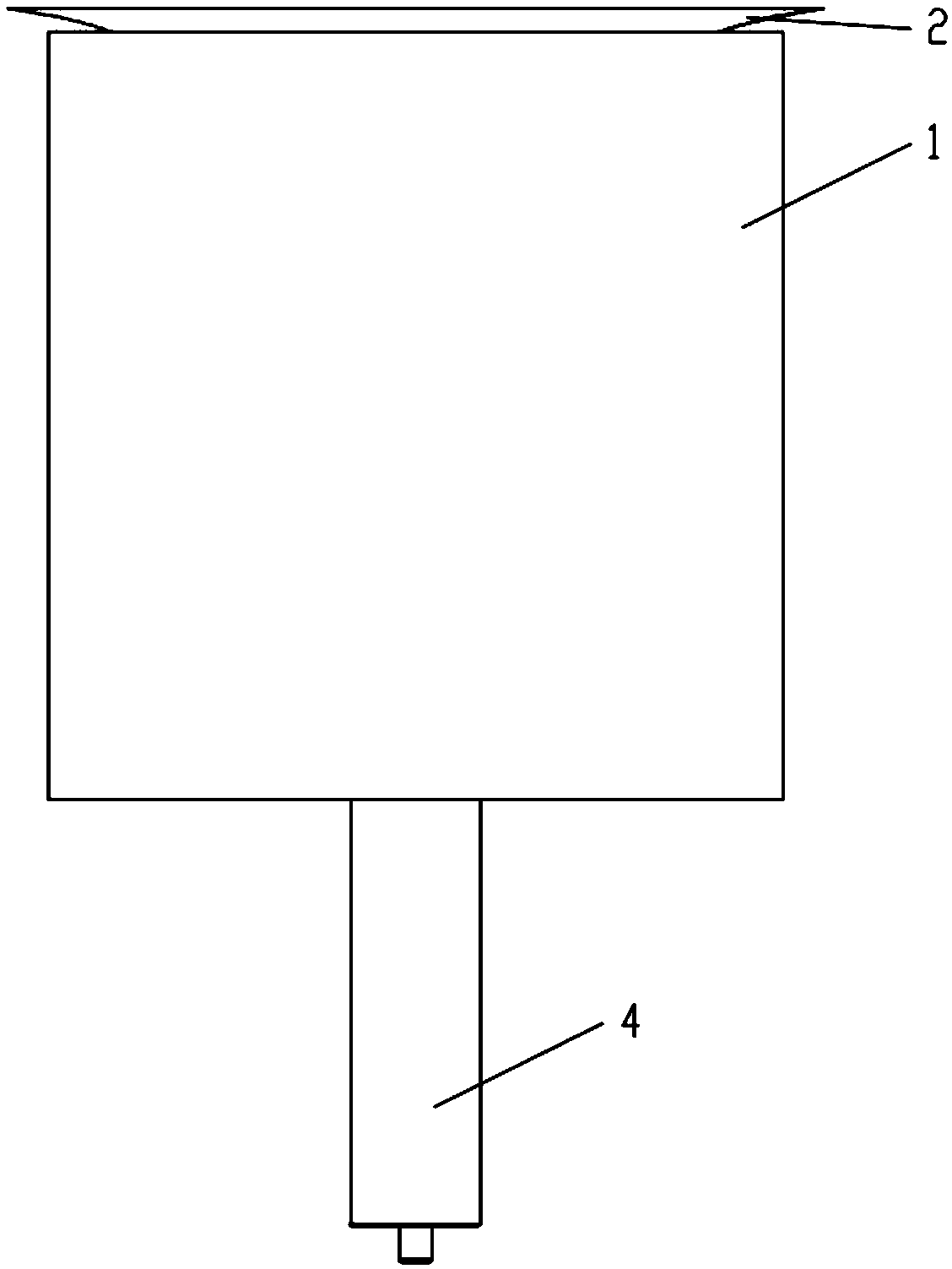 Pneumatic device and mammary gland tomography system provided with pneumatic device