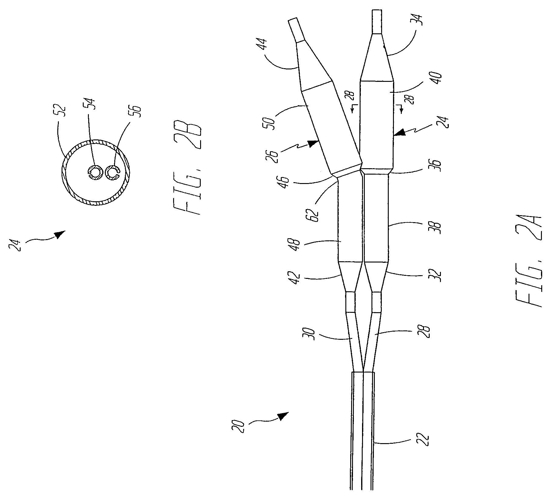 Dilation and stent delivery system for bifurcation lesions