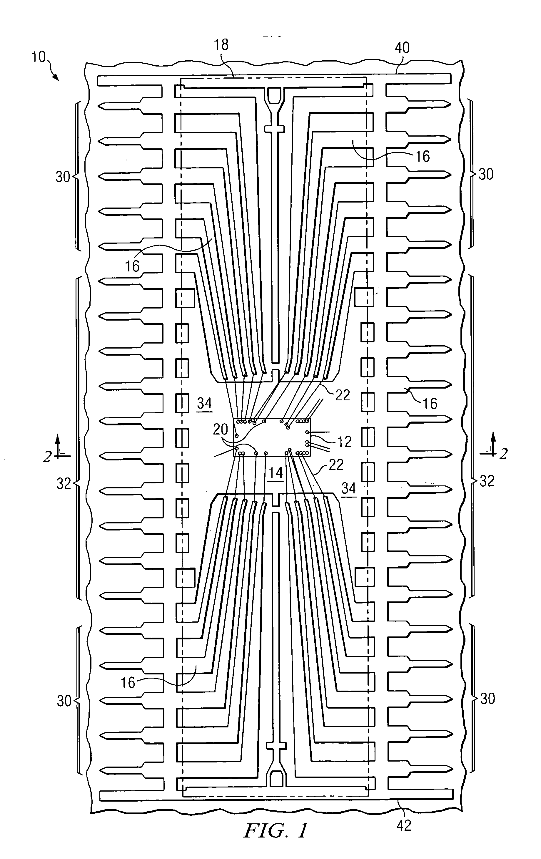 Plastic dual-in-line packaging (PDIP) having enhanced heat dissipation