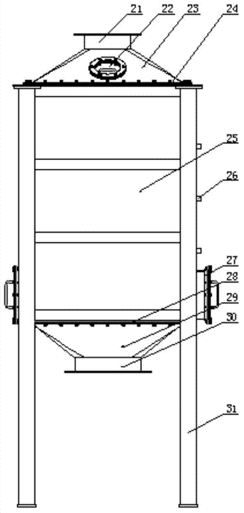 Industrial volatile organic pollutant purifying system dedicated to painting workshops