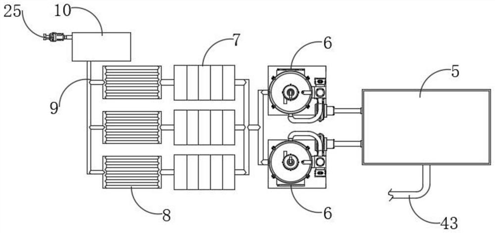 Economical and environment-friendly biomass circulating weever culture system