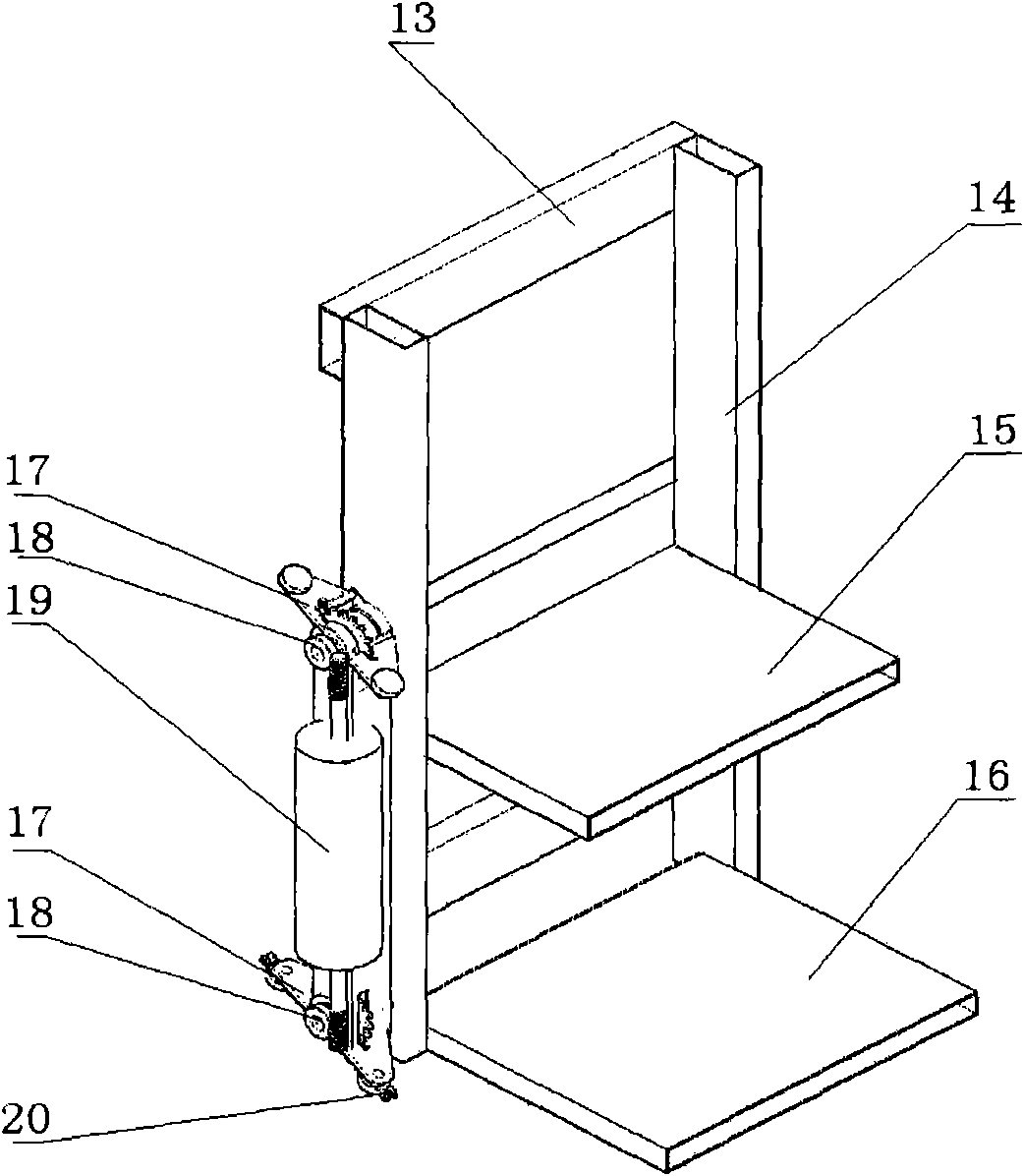 Spiral stair handrail system provided with lifting seat