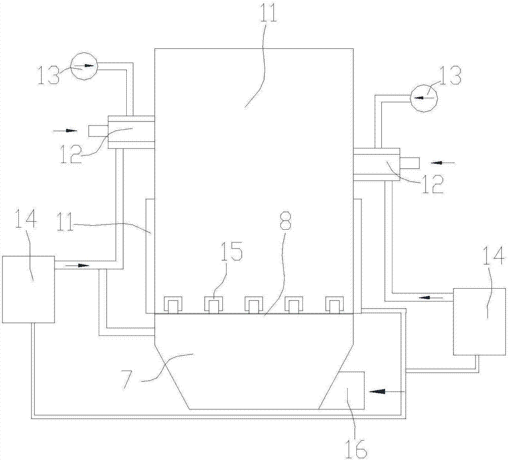 Energy-saving combustion heat supplying network optimizing system