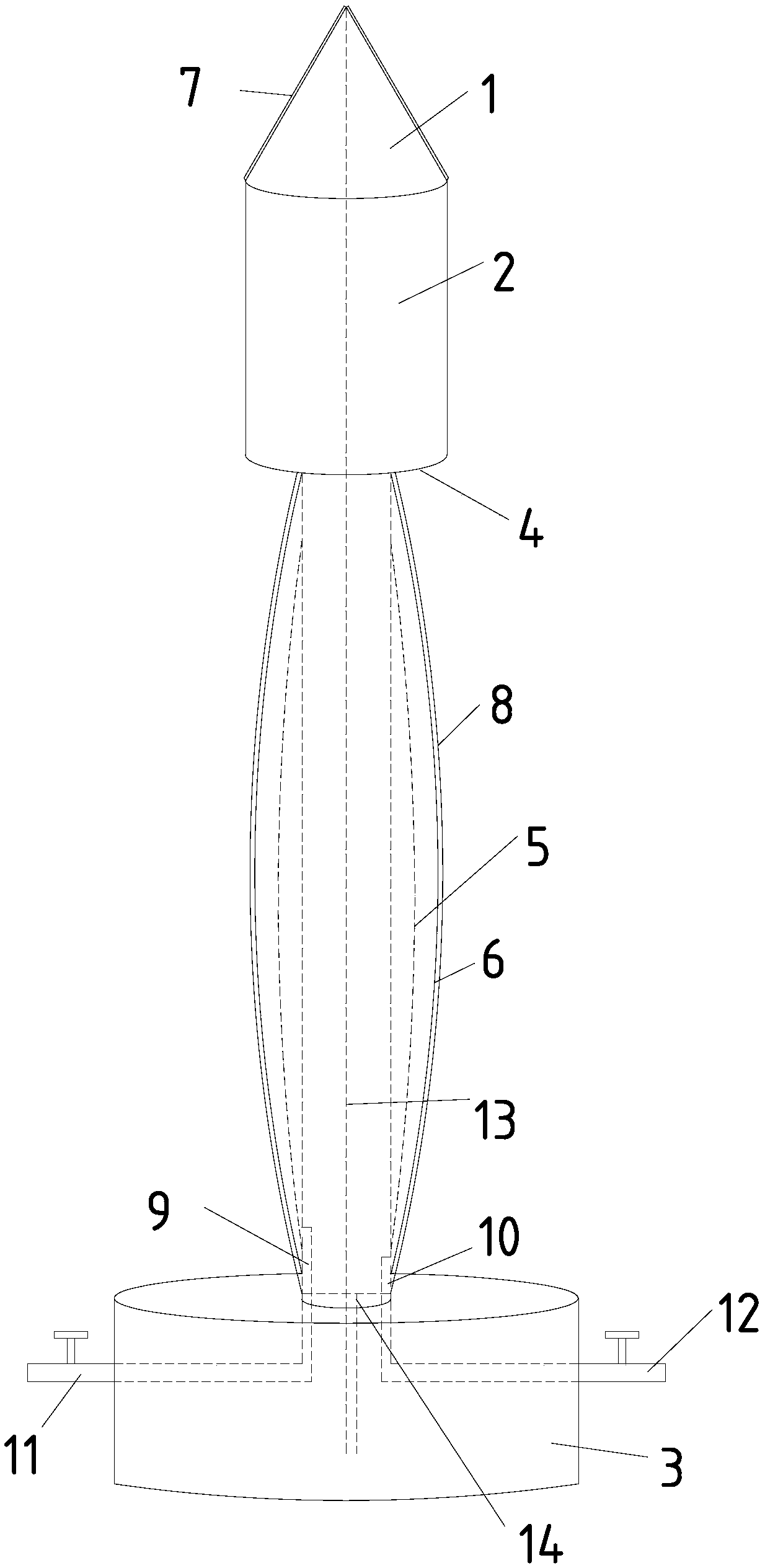 Abdominal puncture rod and puncture outfit with electric knife and extraction balloon