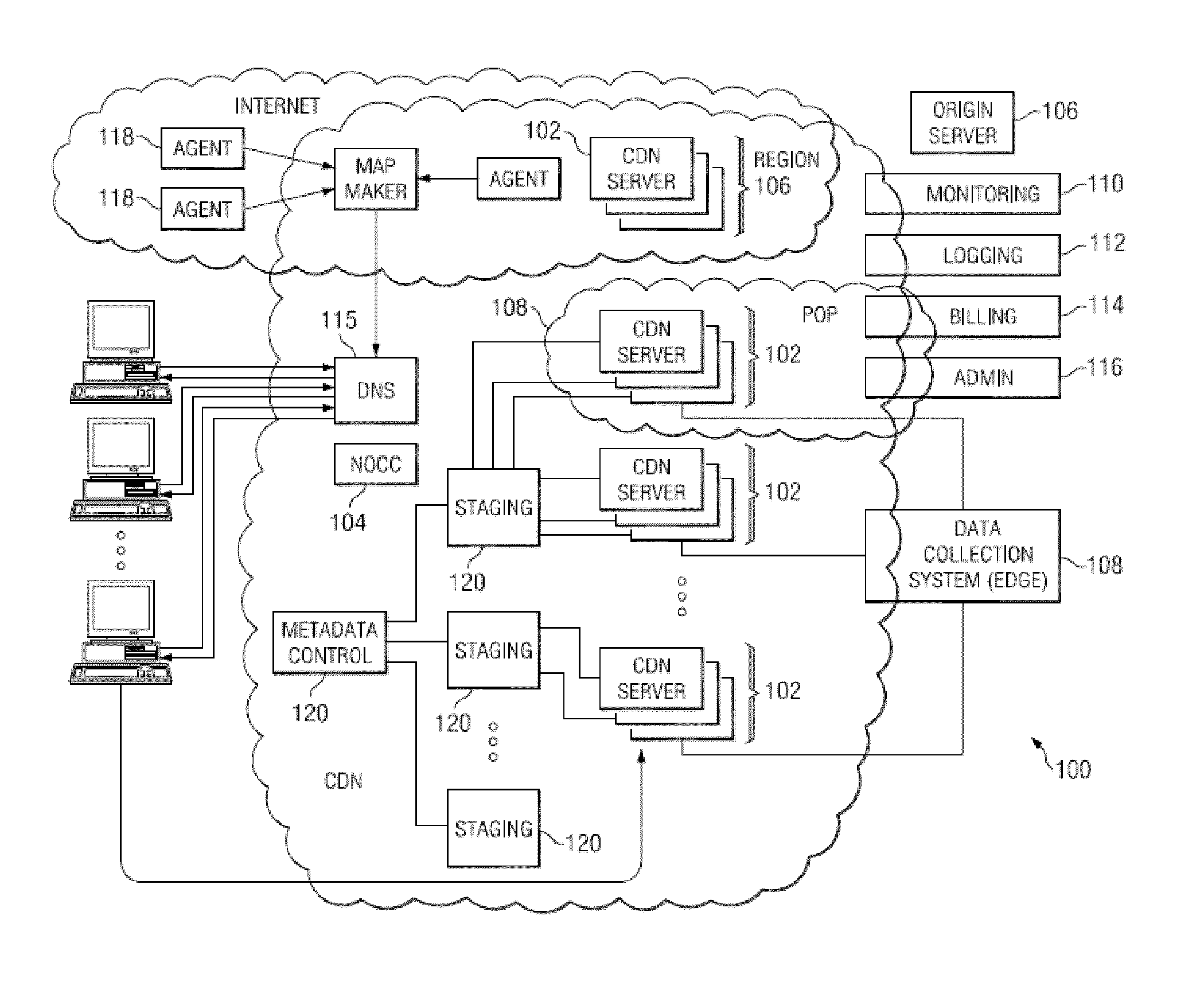 Method and apparatus for correlating nameserver IPv6 and IPv4 addresses