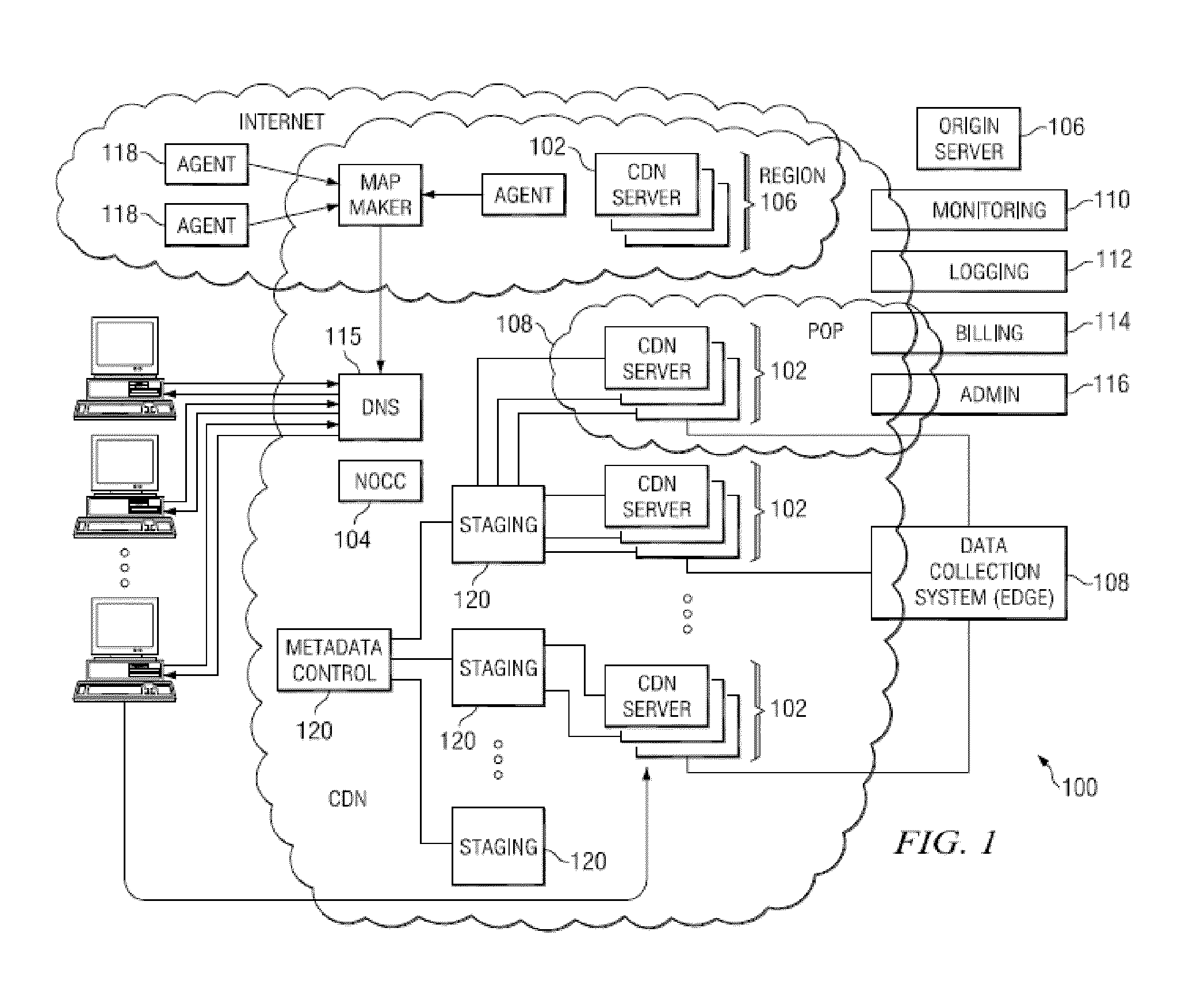 Method and apparatus for correlating nameserver IPv6 and IPv4 addresses