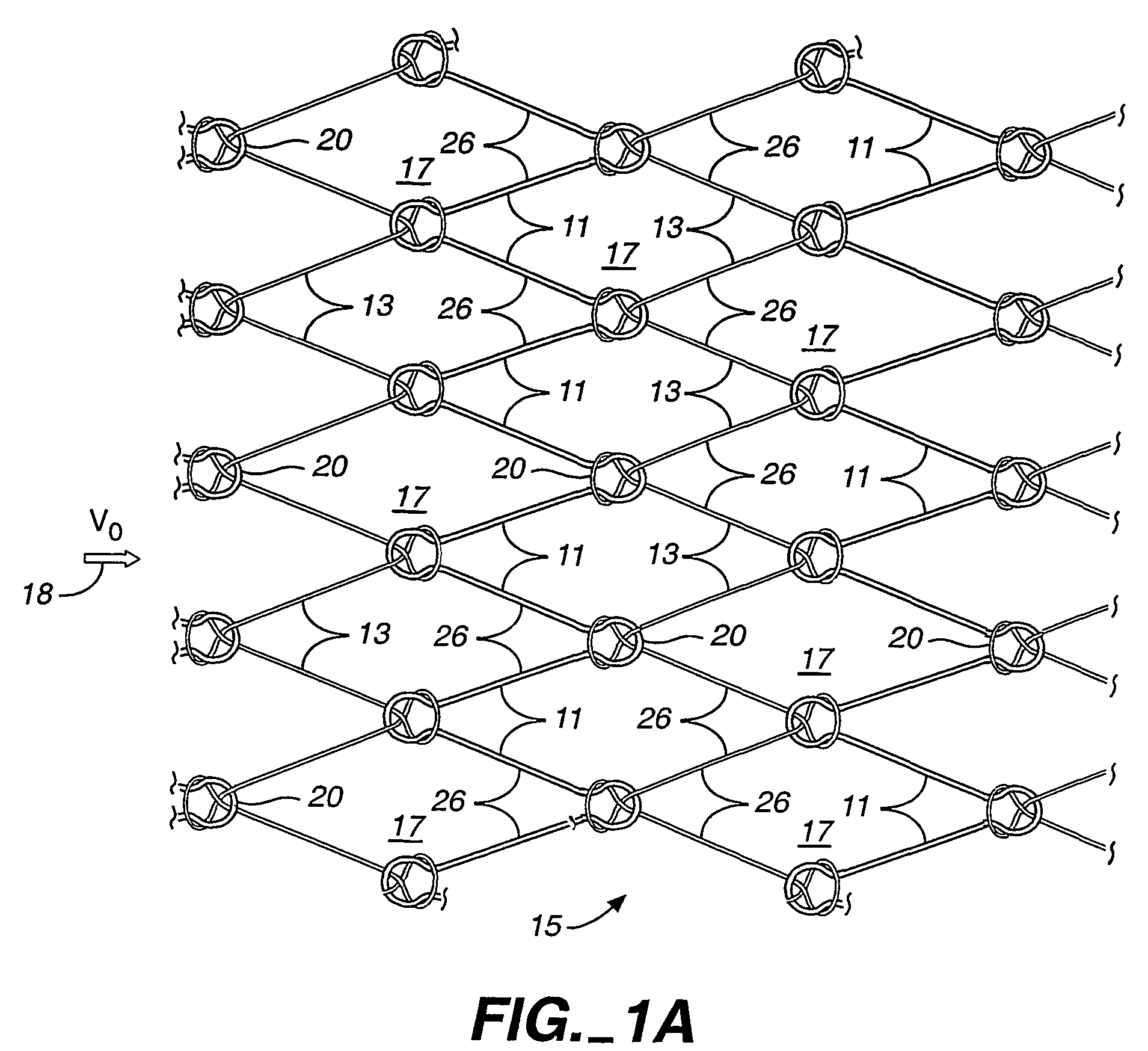 Reduced-bulk, enhanced-resilience, lower-drag netting