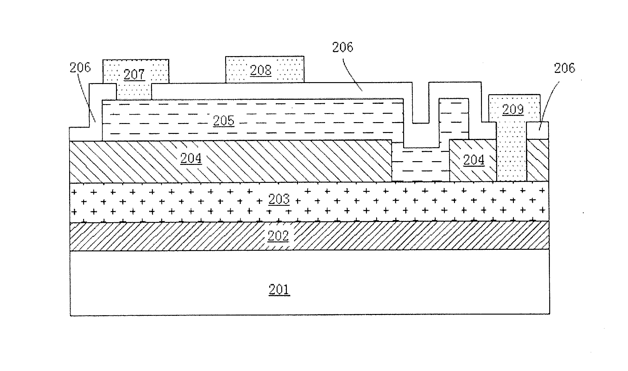 Method for manufacturing a gate-control diode semiconductor device