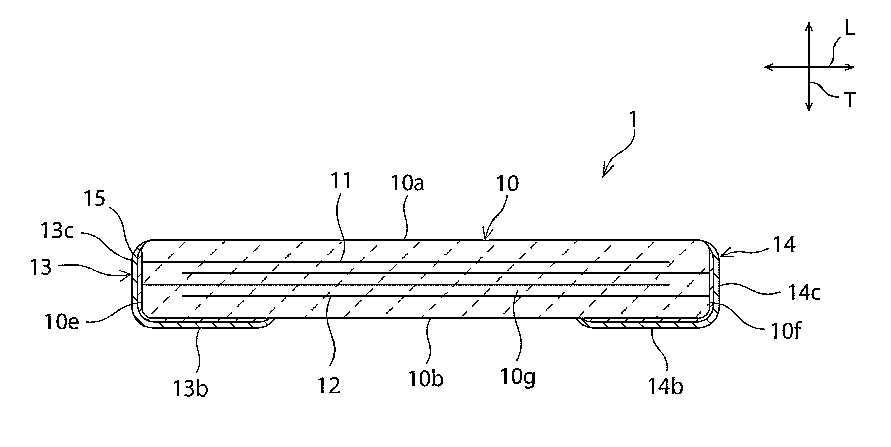 Ceramic electronic component and glass paste