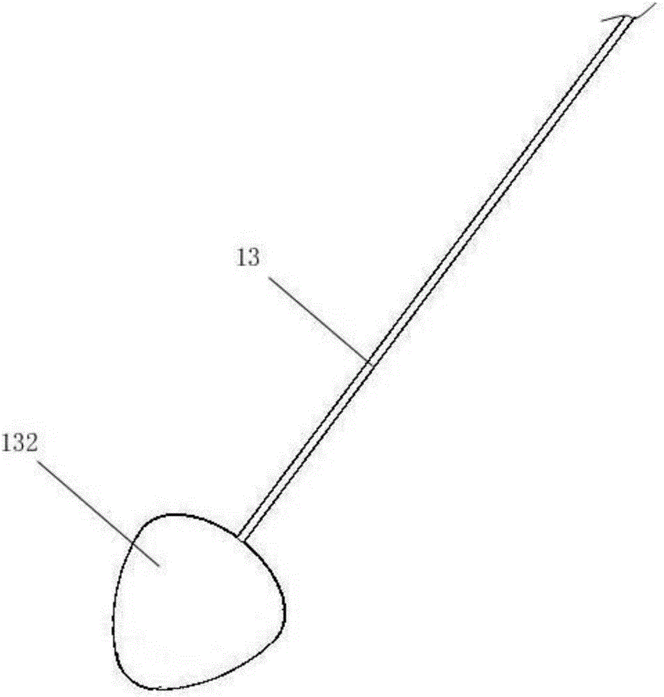 Vaginal secretion fetching/medicating cannula device for female children and adolescents