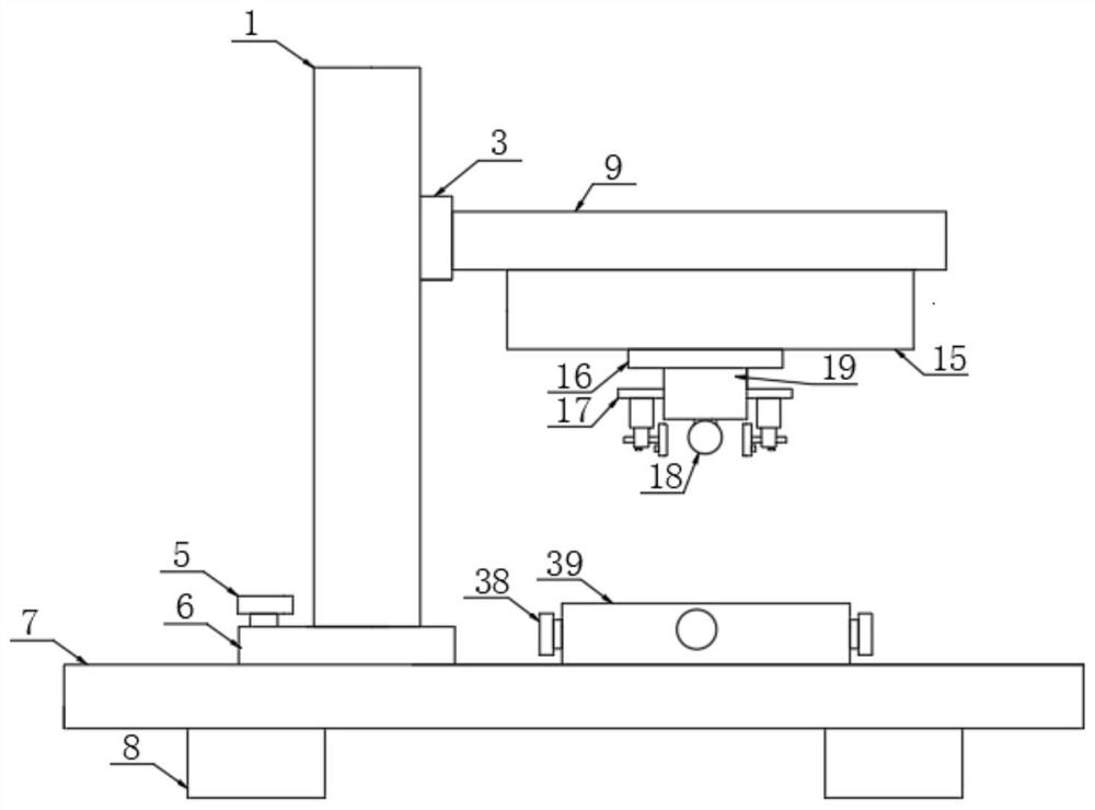 Cutting device for LED screen processing