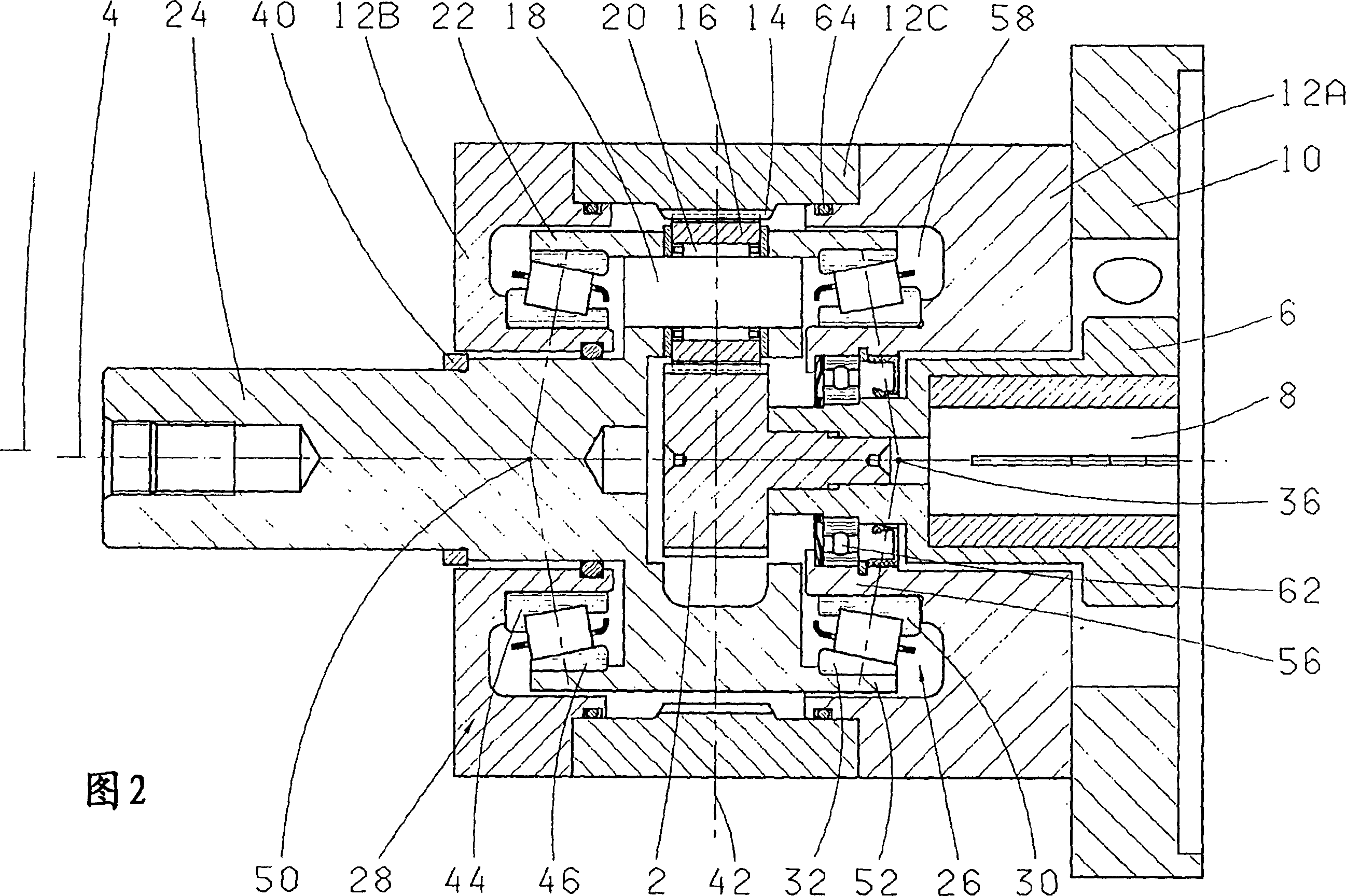 Planetary gear device and driving component with same