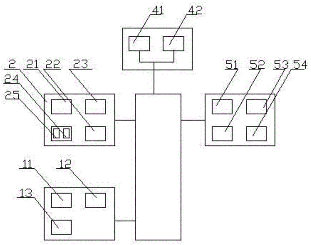 Combustion gas leakage alarm control system