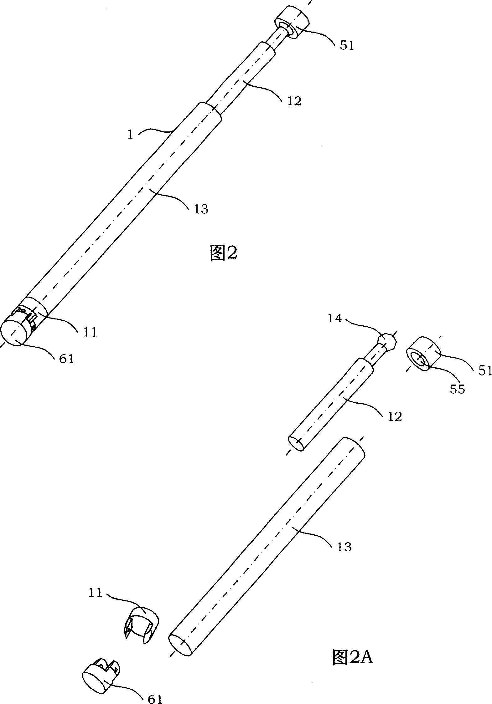 Three-freedom active ball-baring