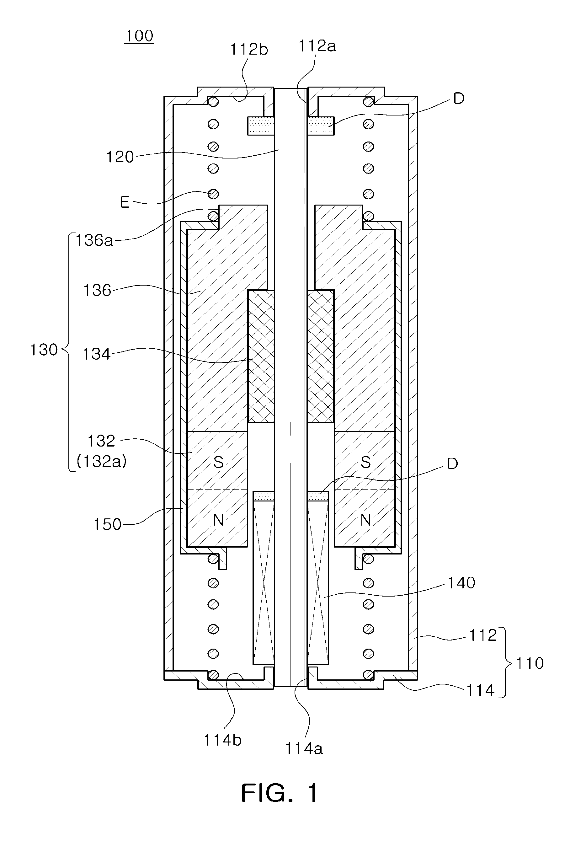 Vibrator and electronic device including the same