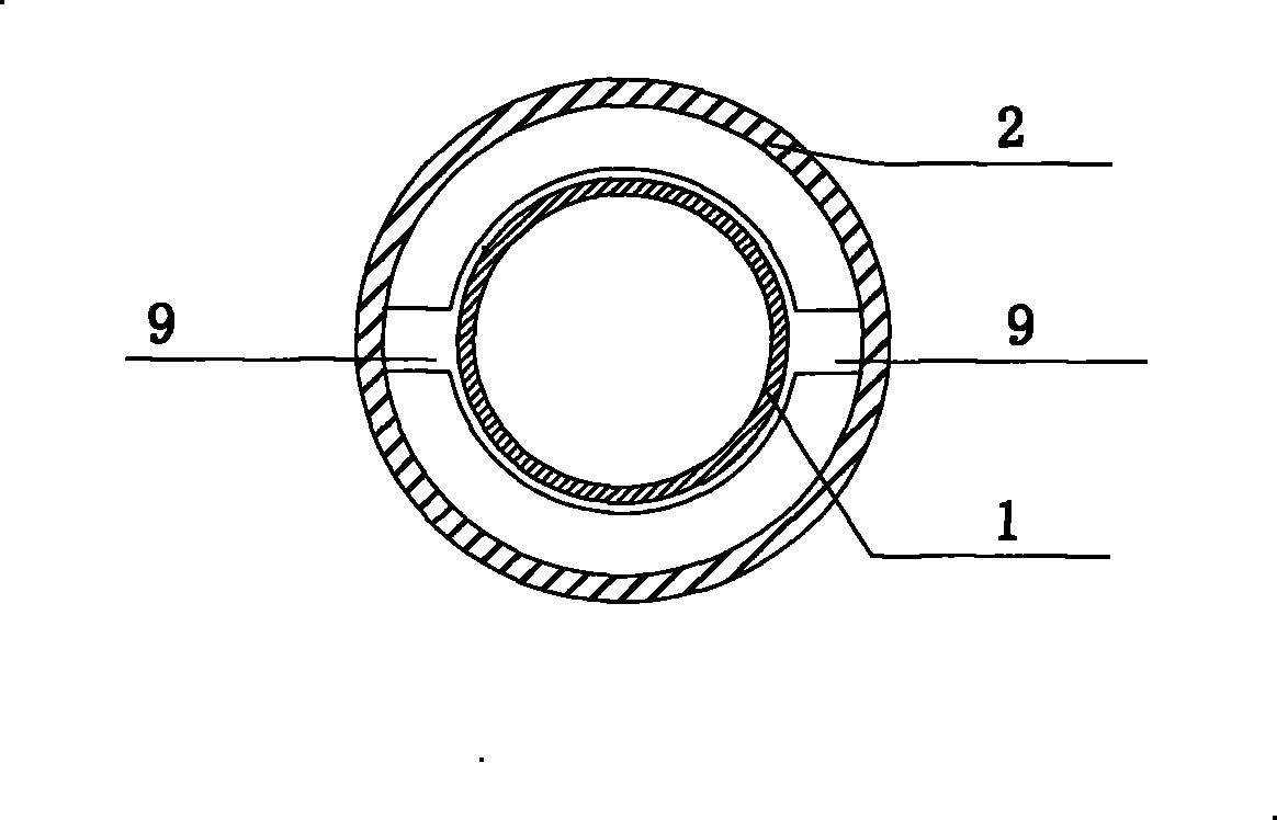 Grouting sleeve dissipative element with protection piece