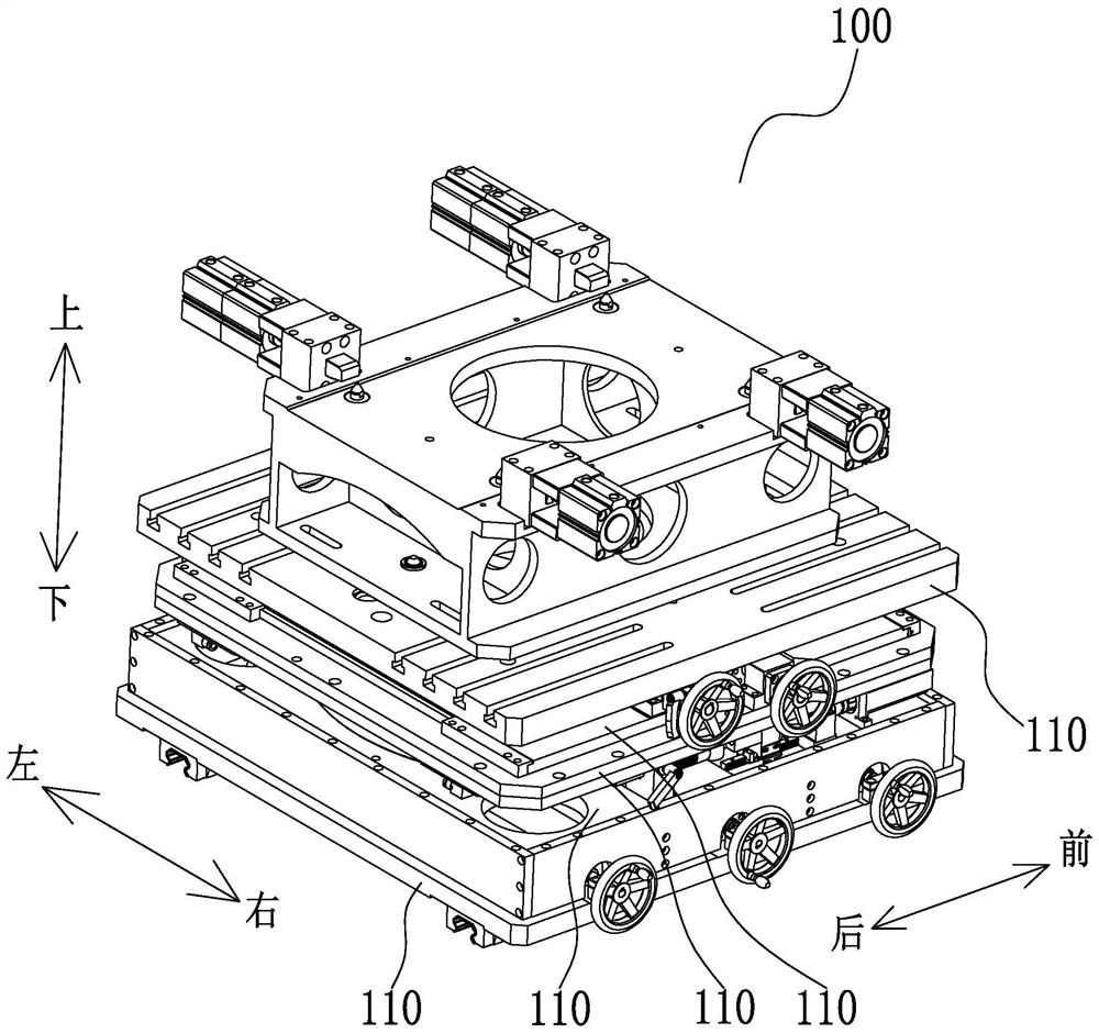 Stator bearing platform and rotor and stator assembling machine comprising same