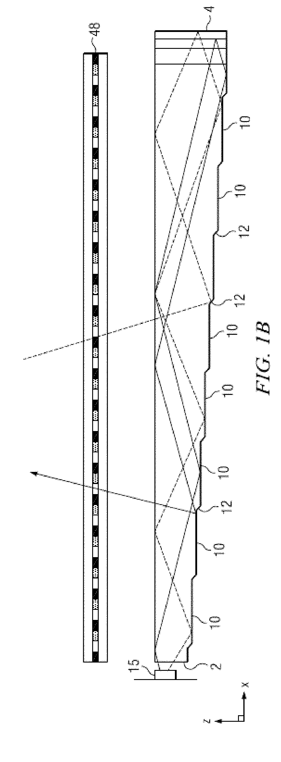 Wide angle imaging directional backlights