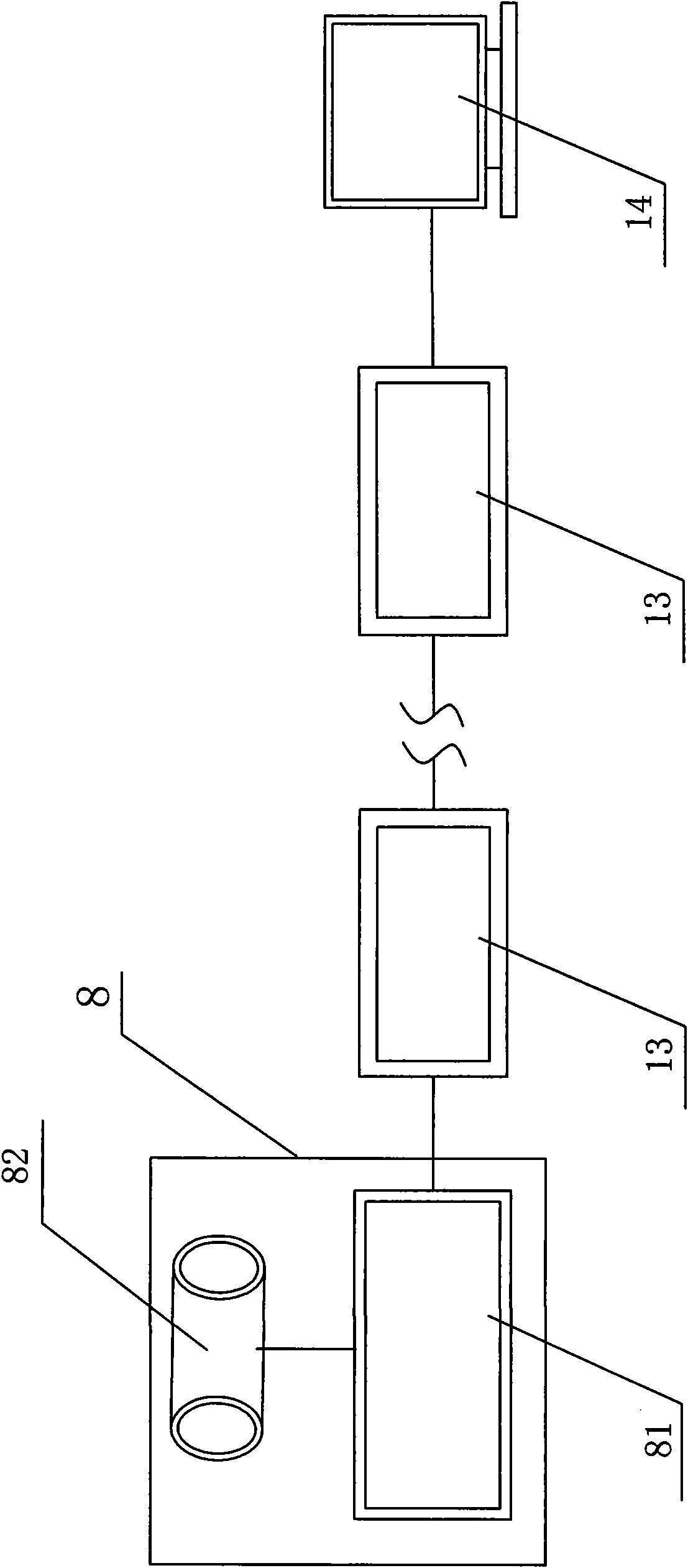 Personnel monitoring system for transport inclined shaft