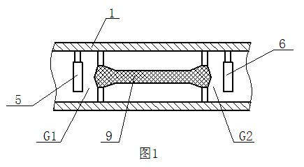 Ultrasonic flower meter for eliminating zero point error