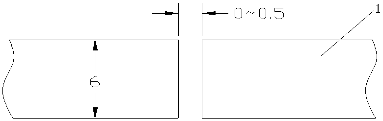 Submerged-arc automatic welding method of nuclear power plant steel lining wall plates with ceramic linings