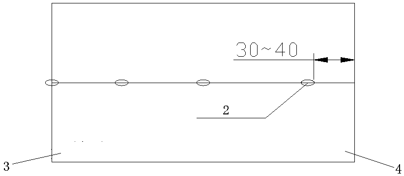 Submerged-arc automatic welding method of nuclear power plant steel lining wall plates with ceramic linings