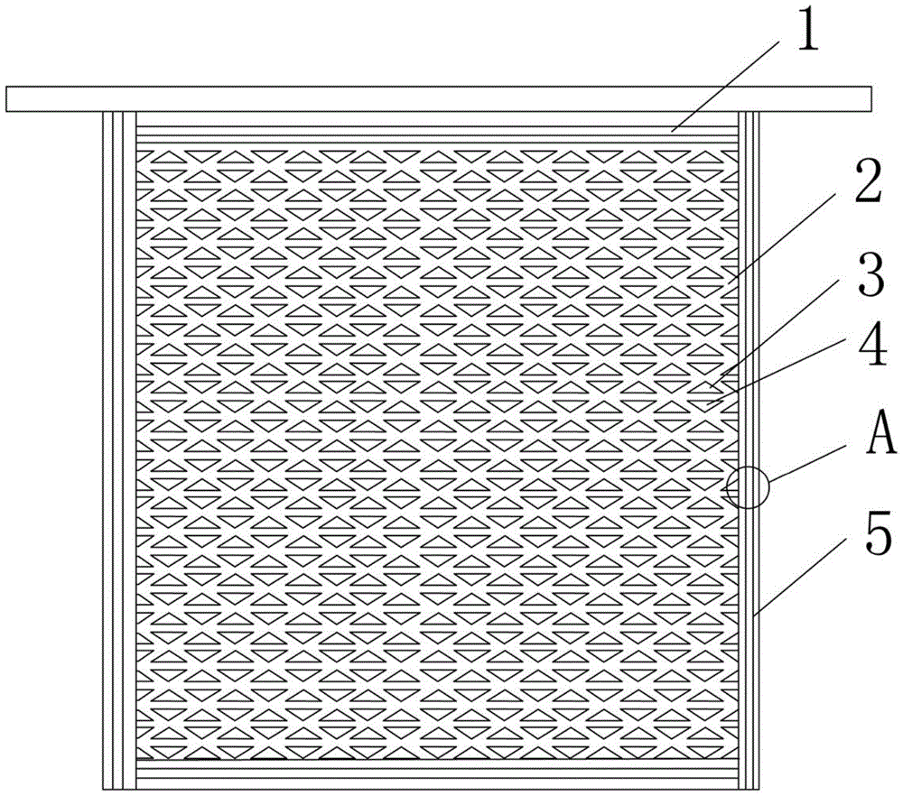 An electrolytic plate with embossed leveling and enhanced rigidity and its preparation method