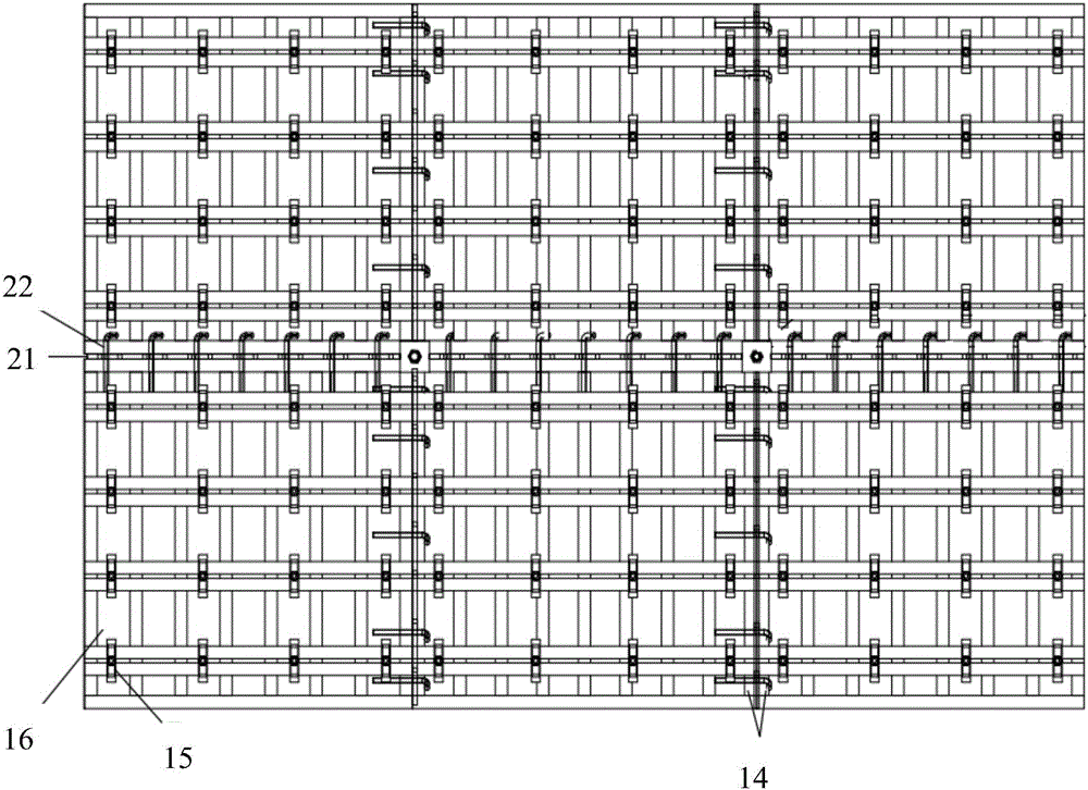 Erecting method for reinforced concrete wall formworks