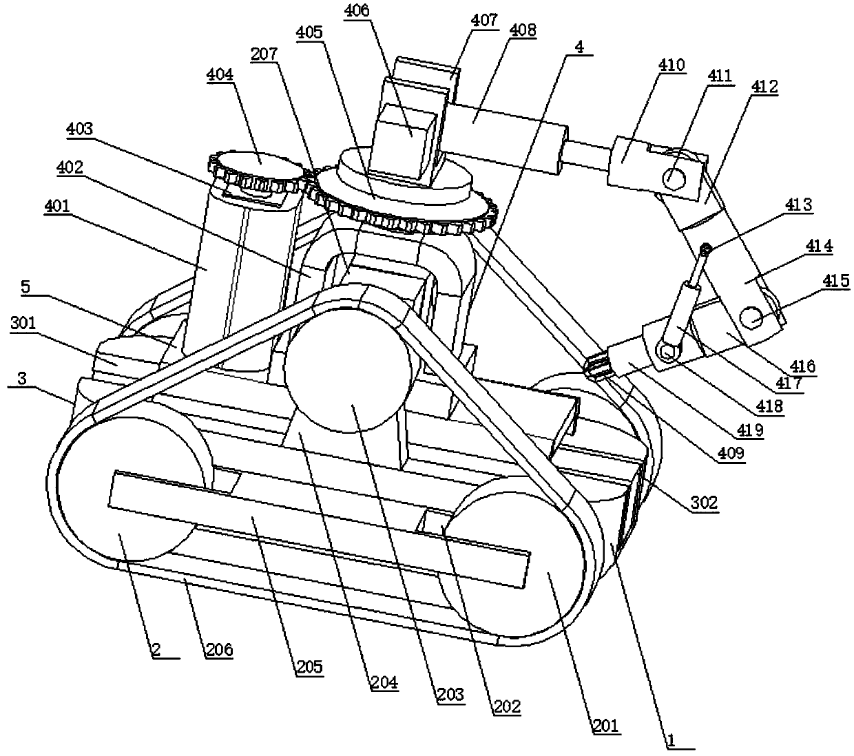 Carrying robot and mechanical arm