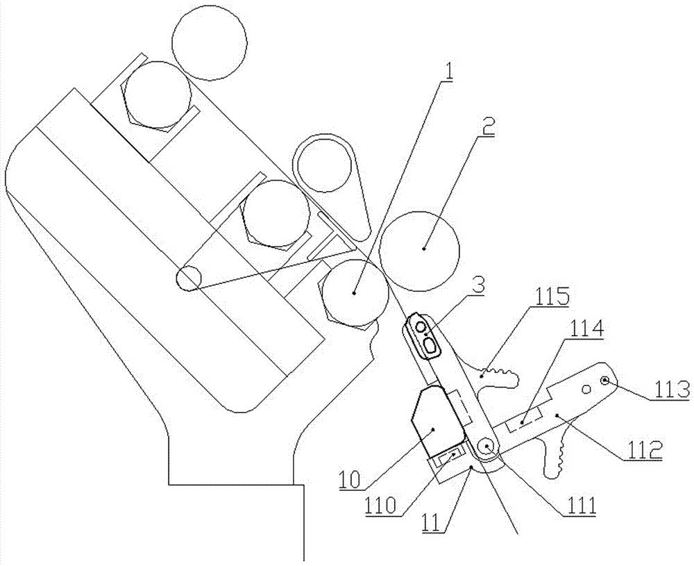 Control device and method for yarn hairiness of ring spinning frame