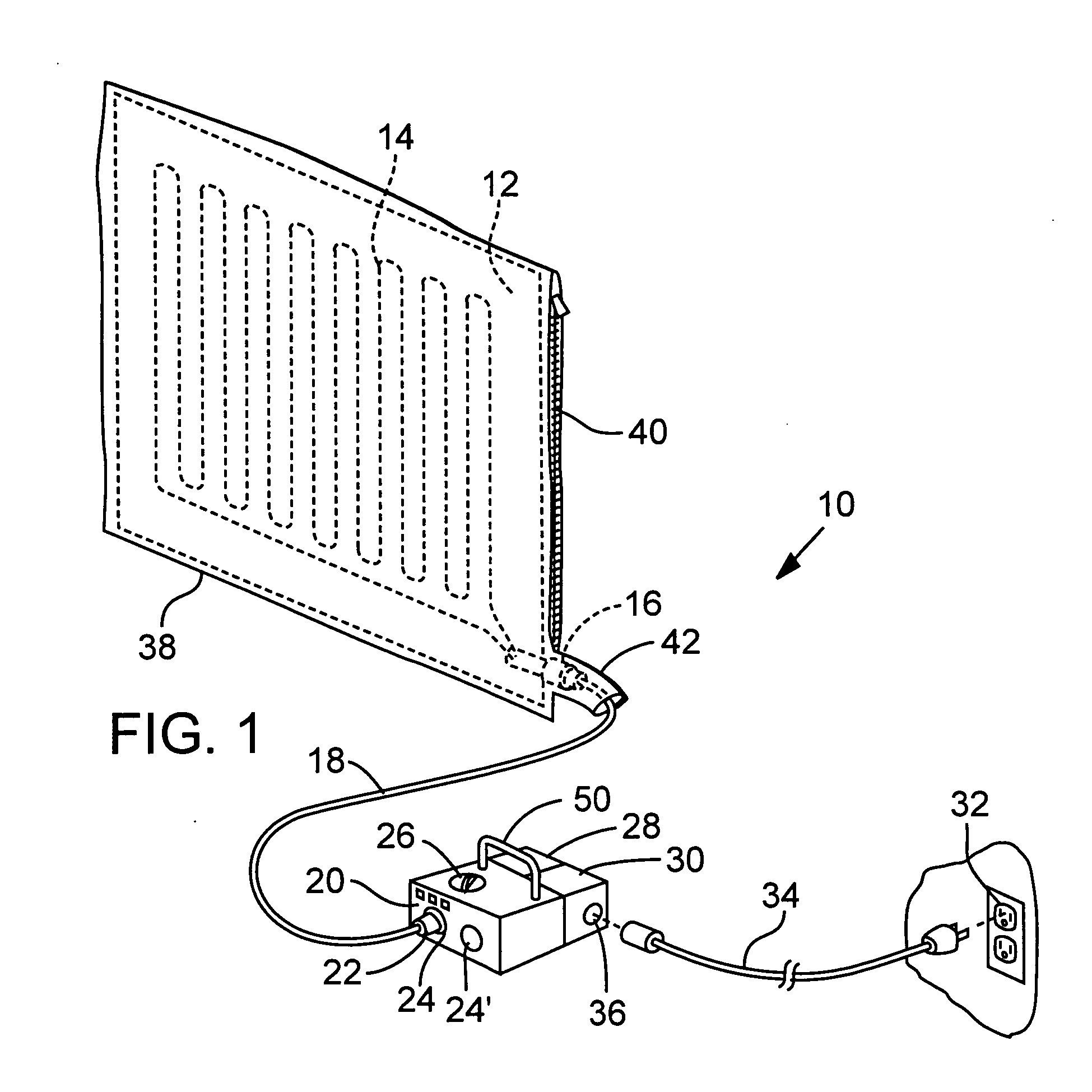 Personnel heating assembly