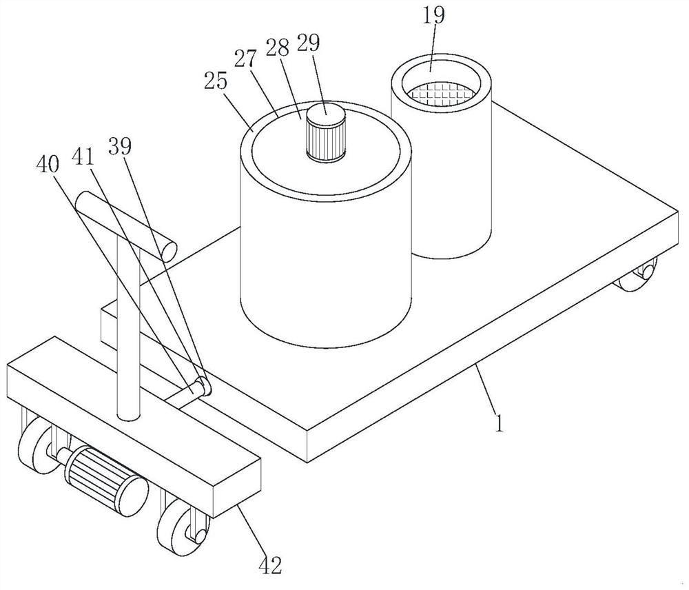 Deep fertilization device for agricultural planting