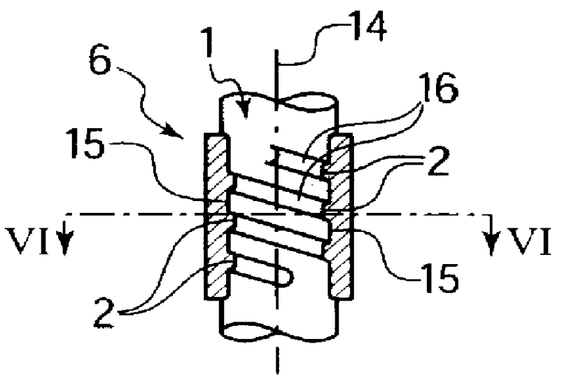 Contact element with crimp section