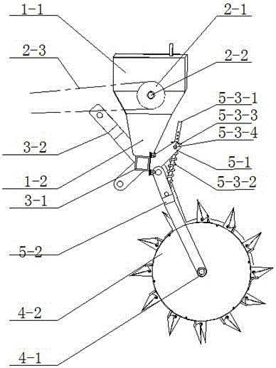 A small particle no-tillage and film precision seeder