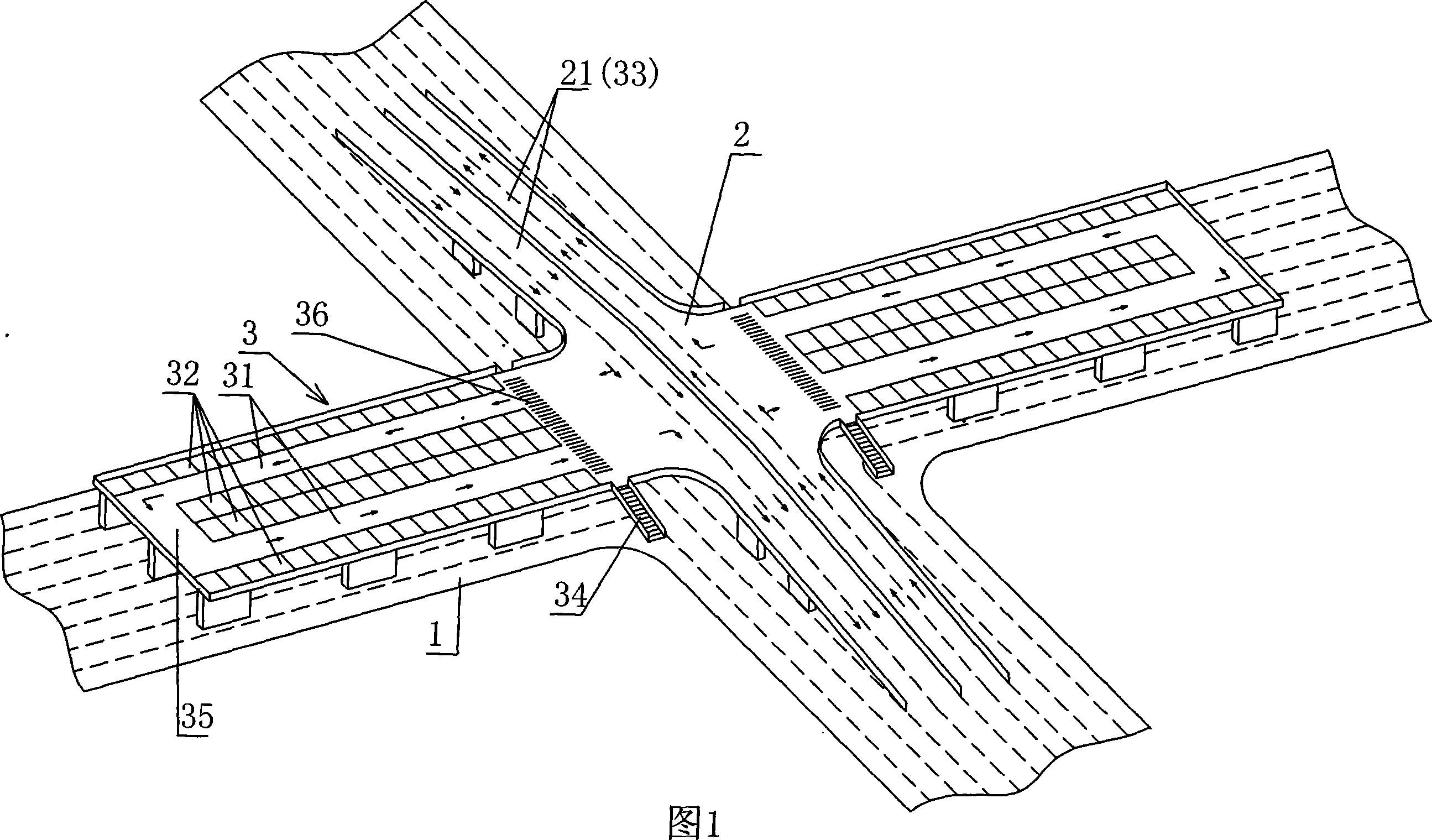 Overhead parking field