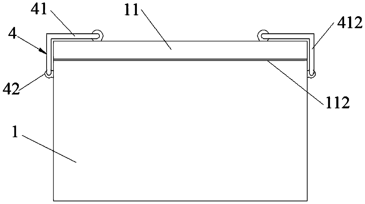 Shatter-resistant egg packaging box