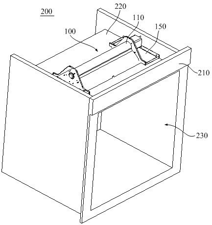 Light plasma generation device, disinfection cabinet and disinfection method