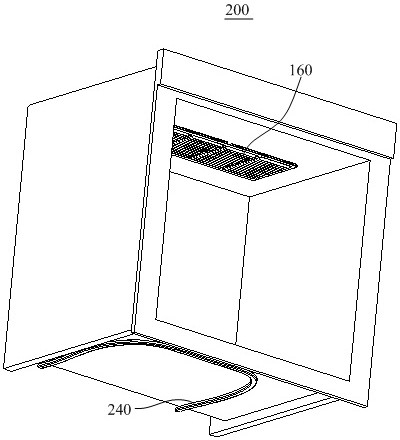 Light plasma generation device, disinfection cabinet and disinfection method