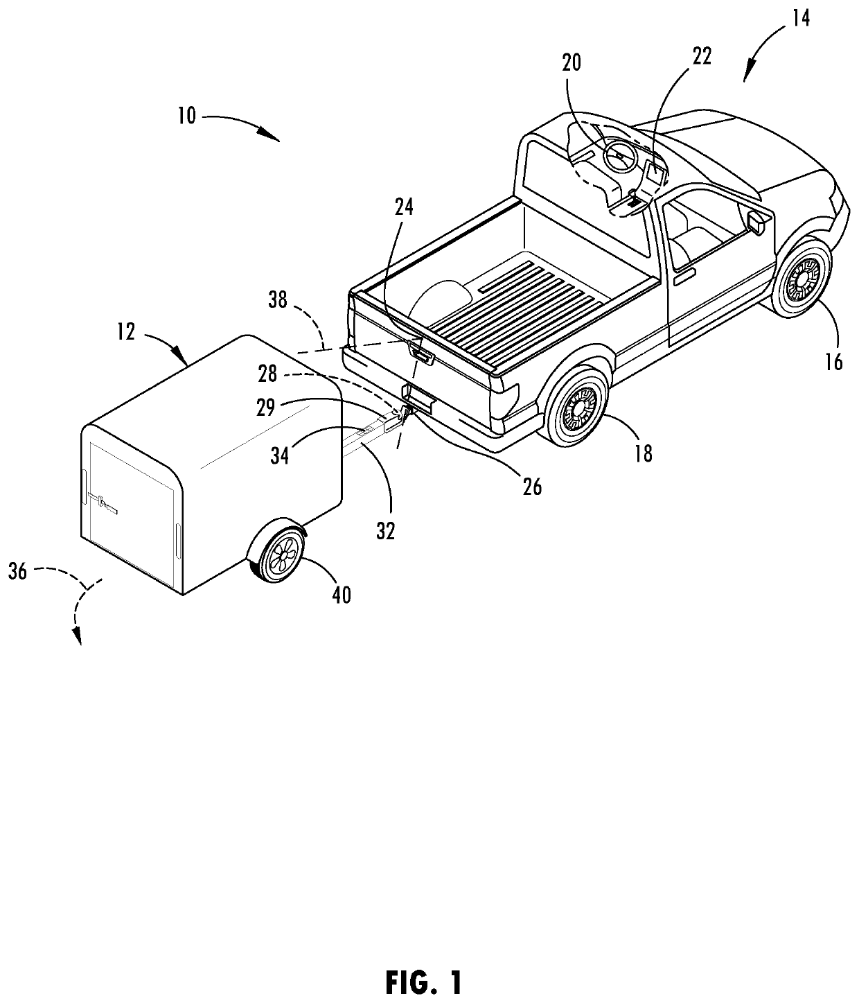 Trailer backup assist system using steer-by-wire input with feedback actuator