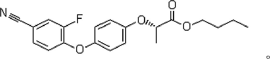 Hybrid herbicide containing Cinosulfuron, cyhalofop-butyl and Fenoxaprop-p-ethyl and application of hybrid herbicide